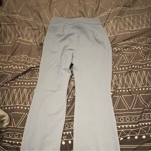 Light Blue Flared Pants